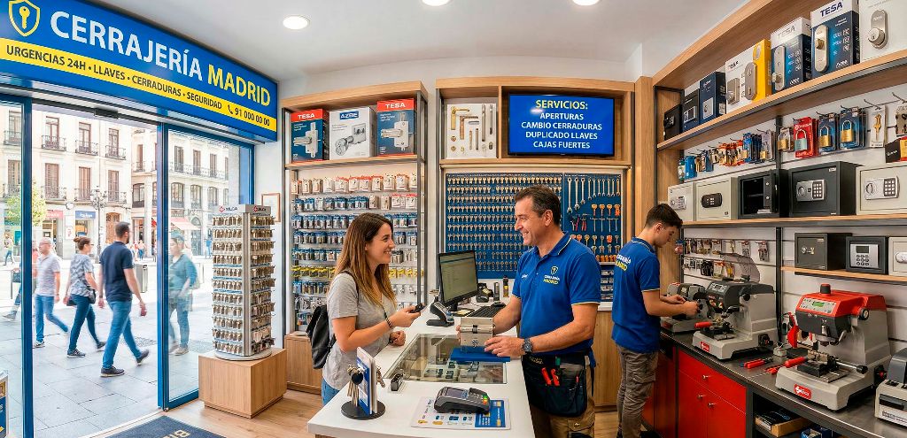 Servicio de Cerrajeros 24 horas en Olmeda De Las Fuentes